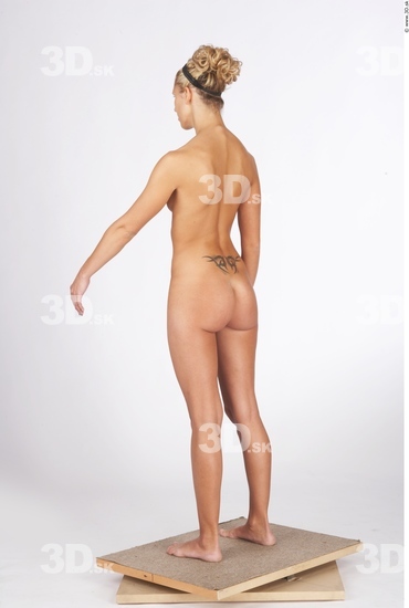 Whole Body Woman White Nude Slim