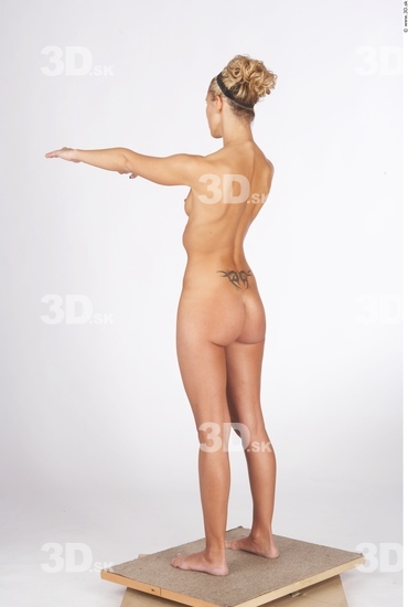 Whole Body Woman White Nude Slim