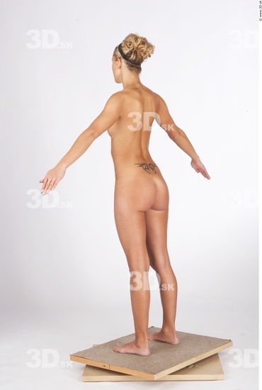 Whole Body Woman White Nude Slim