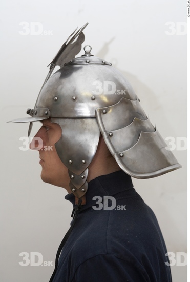 Head White Helmet Costume photo references