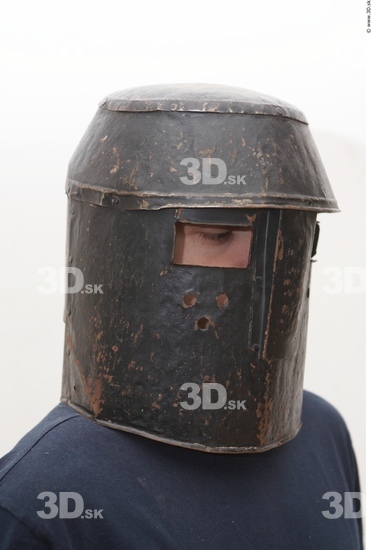 Head White Helmet Costume photo references