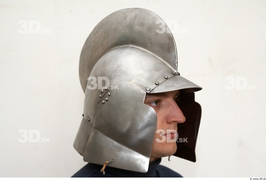 Head White Helmet Costume photo references