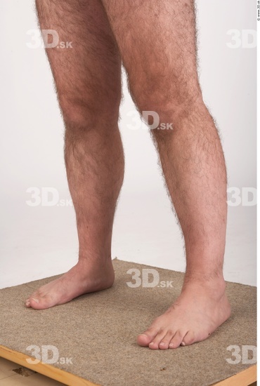 Calf Whole Body Man Underwear Shoes Chubby Studio photo references