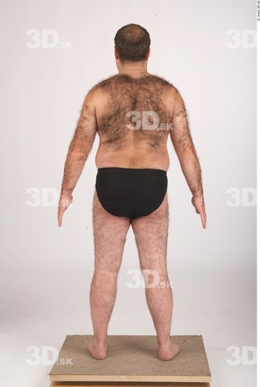 Whole Body Man Underwear Shoes Chubby Studio photo references