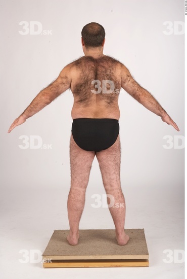 Whole Body Man Underwear Shoes Chubby Studio photo references