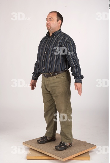 Whole Body Man Casual Underwear Shoes Chubby Studio photo references