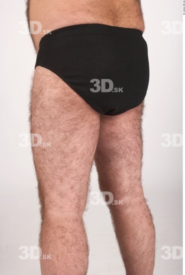 Thigh Whole Body Man Underwear Shoes Chubby Studio photo references