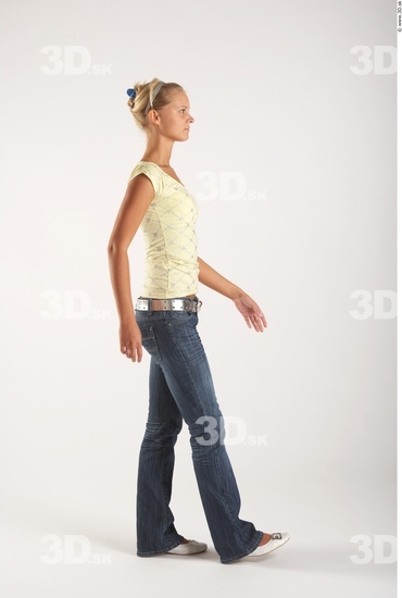 Whole Body Woman Animation references White Casual Slim