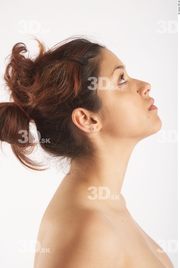 Neck Woman Animation references White Nude Slim