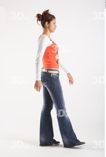 Whole Body Woman Animation references White Casual Slim