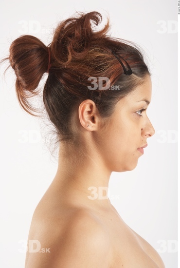 Neck Woman Animation references White Nude Slim