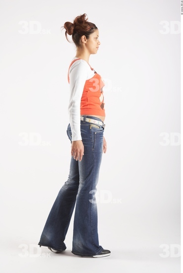 Whole Body Woman Animation references White Casual Slim