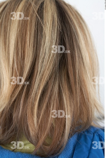 Hair Woman White Casual Average