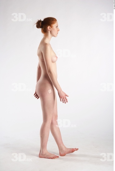 Whole Body Woman Animation references Nude Slim Studio photo references