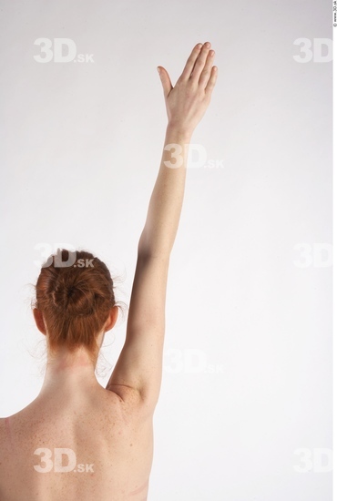 Arm Whole Body Woman Animation references Nude Slim Studio photo references