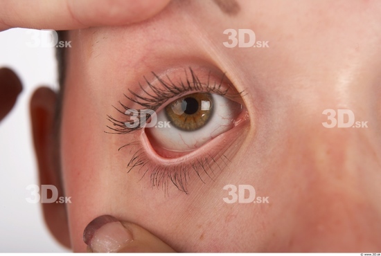 Eye Whole Body Woman Average Studio photo references