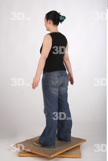 Whole Body Woman Casual Average Studio photo references