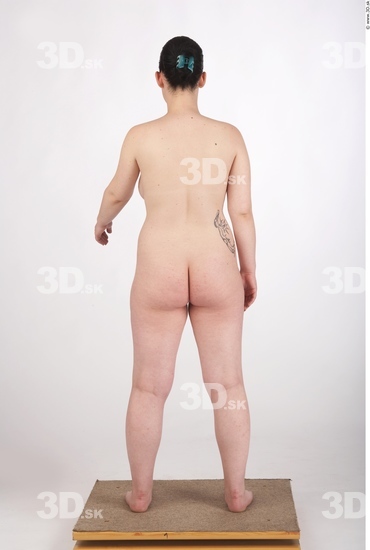 Whole Body Woman Nude Average Studio photo references