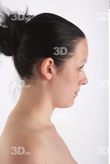 Neck Woman Animation references White Nude Average