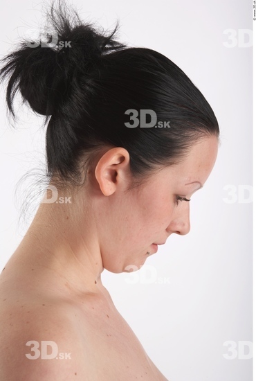 Neck Woman Animation references White Nude Average