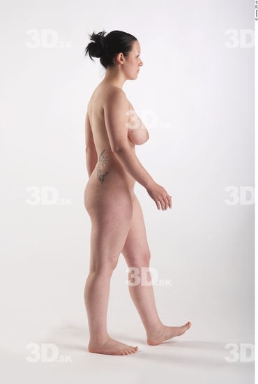 Whole Body Woman Animation references White Nude Average