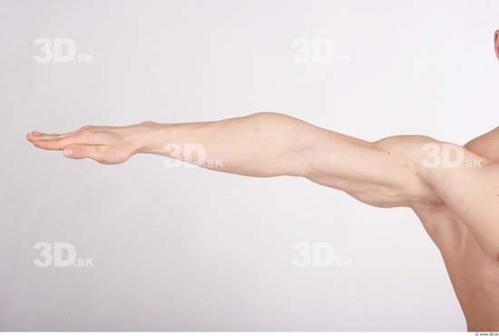 Hand Man White Underwear Muscular