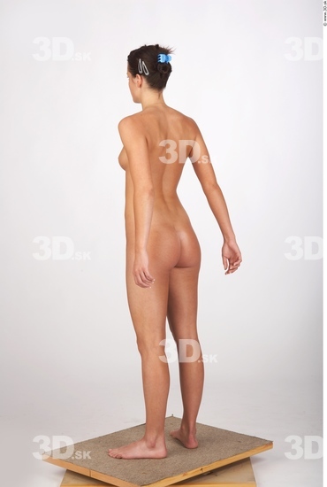 Whole Body Woman Nude Athletic Studio photo references