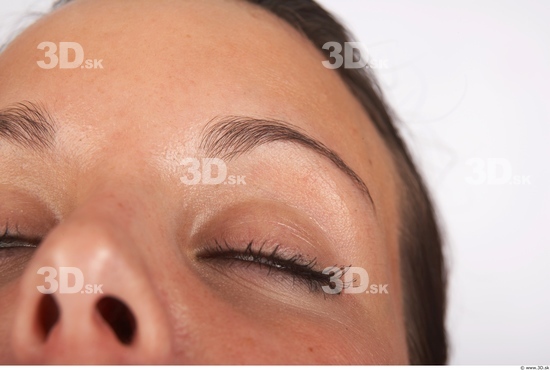 Eye Whole Body Woman Athletic Studio photo references