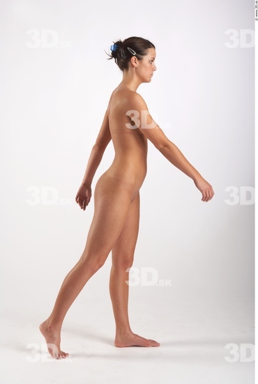 Whole Body Woman Animation references White Nude Athletic