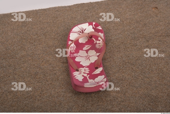 Foot Whole Body Woman Slipper Chubby Studio photo references