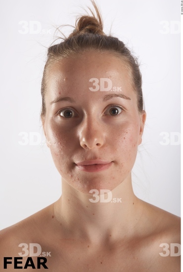 Face Emotions Woman White Chubby