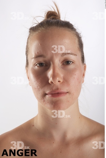 Face Emotions Woman White Chubby