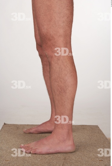 Calf Whole Body Man White Nude Average Studio photo references