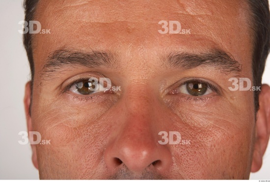 Eye Whole Body Man White Average Studio photo references