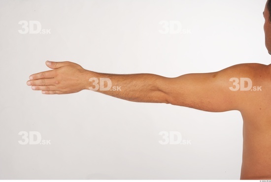 Arm Whole Body Man White Nude Average Studio photo references