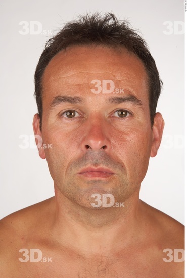 Whole Body Head Man White Average Studio photo references