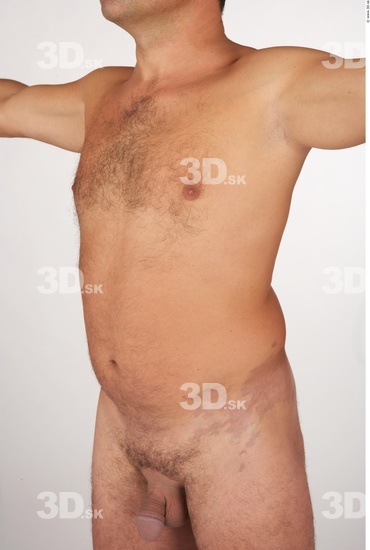 Upper Body Whole Body Man White Nude Average Studio photo references