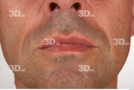 Mouth Whole Body Man White Average Studio photo references