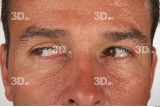 Eye Whole Body Man White Average Studio photo references