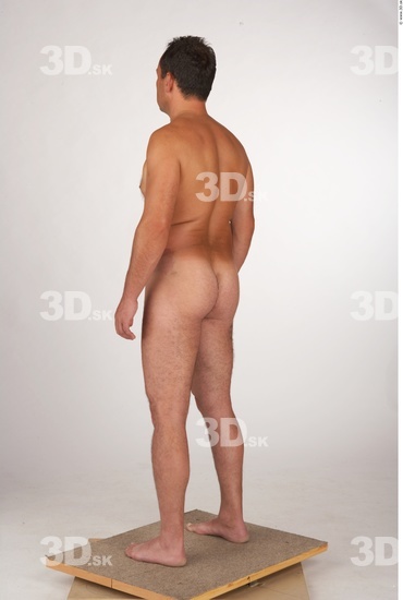 Whole Body Man White Nude Average Studio photo references