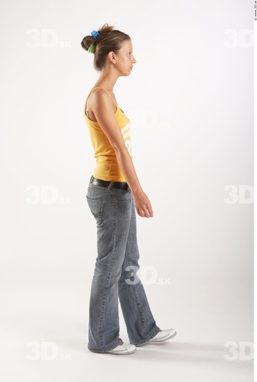 Whole Body Woman Animation references White Casual Slim