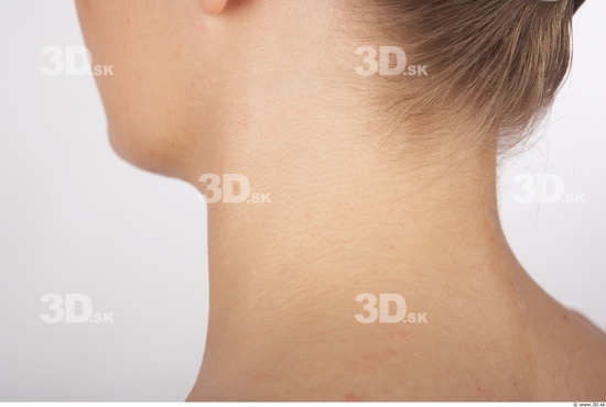 Neck Whole Body Woman Nude Slim Studio photo references