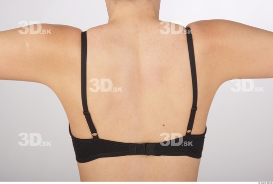 Whole Body Back Woman Underwear Slim Studio photo references