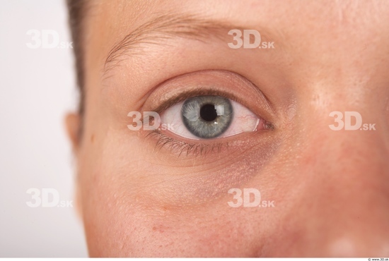 Eye Whole Body Woman Slim Studio photo references