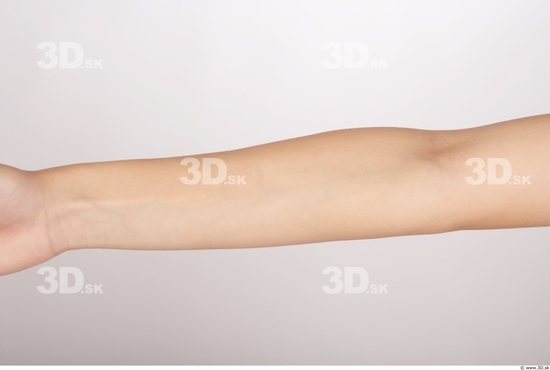 Forearm Whole Body Woman Nude Slim Studio photo references