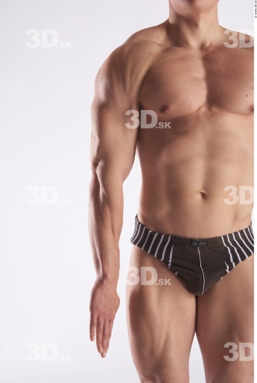 Leg Phonemes Man Other White Nude Muscular Male Studio Poses