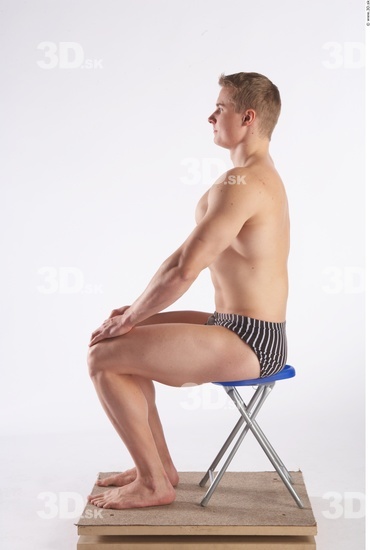 Leg Phonemes Man Other White Nude Muscular Male Studio Poses