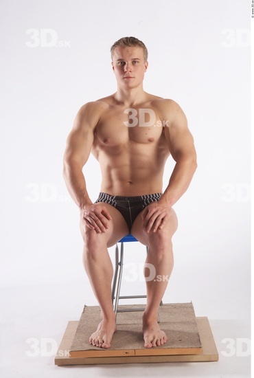 Leg Phonemes Man Other White Nude Muscular Male Studio Poses