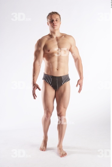 Leg Phonemes Man Other White Nude Muscular Male Studio Poses