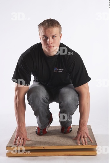 Leg Phonemes Man Other White Nude Muscular Male Studio Poses